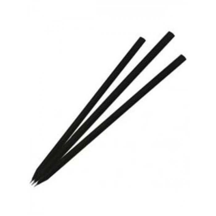 3E Grup - Fatih Latalı Siyah Boyalı Köşeli Kurşun Kalem