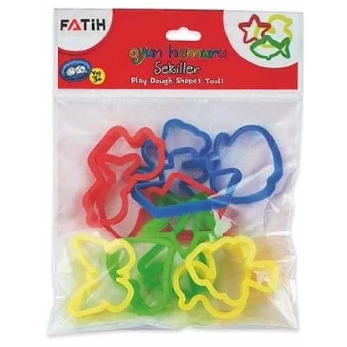 3E Grup - Fatih Oyun Hamuru Kalıbı Şekiller Fa50720ohkş