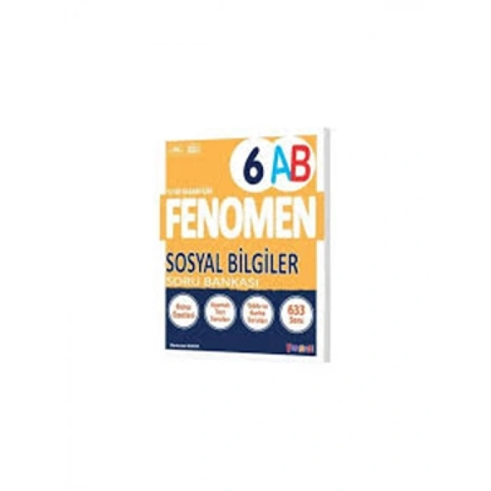 3E Grup - Fenomen Yay.-6.sınıf Sosyal Bilgiler A-b Soru Bankası 2425