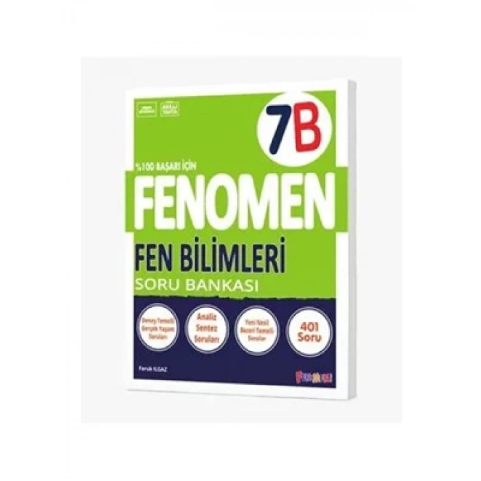 3E Grup - Fenomen Yay.-7.sınıf Fen Bilimleri Soru Bankası 2425