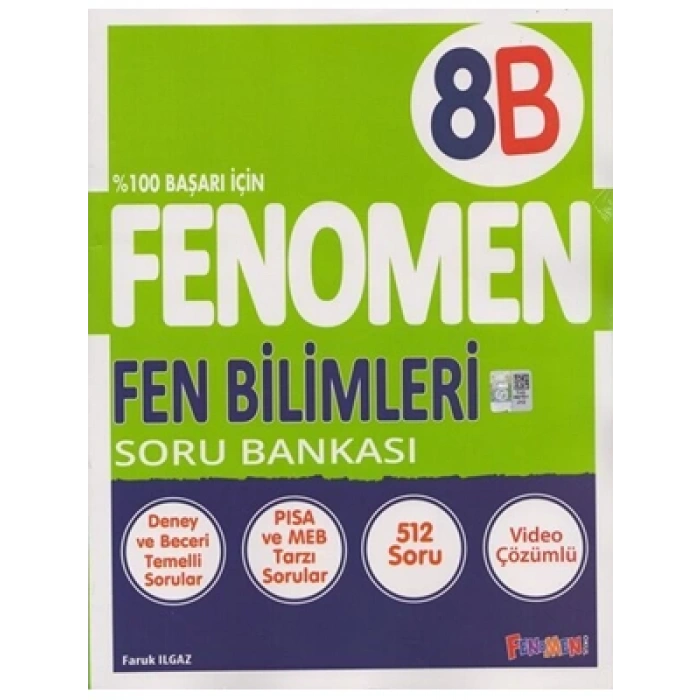 3E Grup - Fenomen Yay.-8.sınıf Fen Bilimleri B Soru Bankası 2425