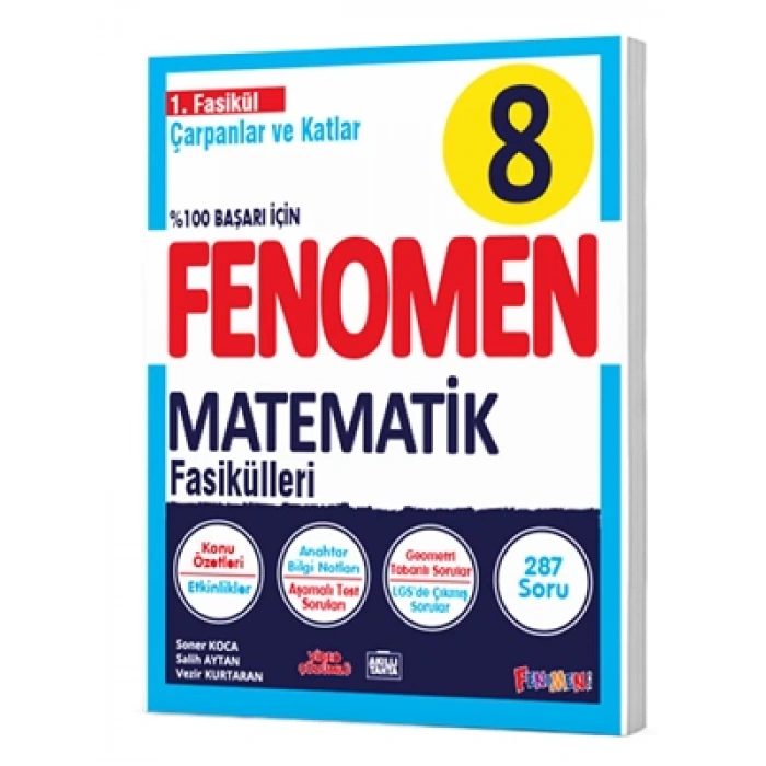 3E Grup - Fenomen Yay.-8.sınıf Matematik 1.fasikül 2425