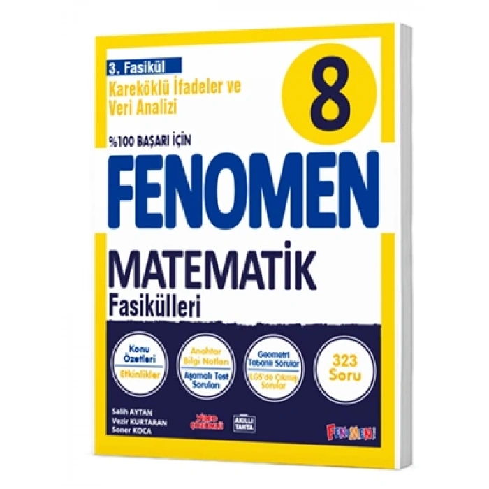 3E Grup - Fenomen Yay.-8.sınıf Matematik 3.fasikül 2425
