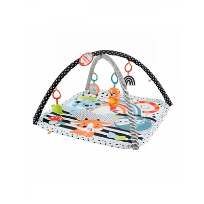 3E Grup - Fisher Price Neşeli Hayvanlar 3ü 1 Arada Jimnastik Merkezi Hbp41