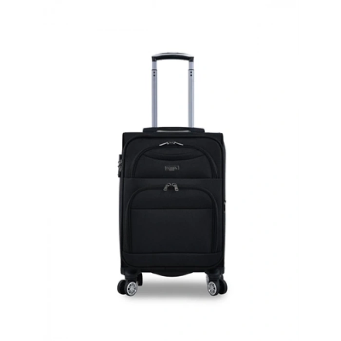 3E Grup - Fossil 010 Kumaş Küçük Boy Valiz Siyah 010-03