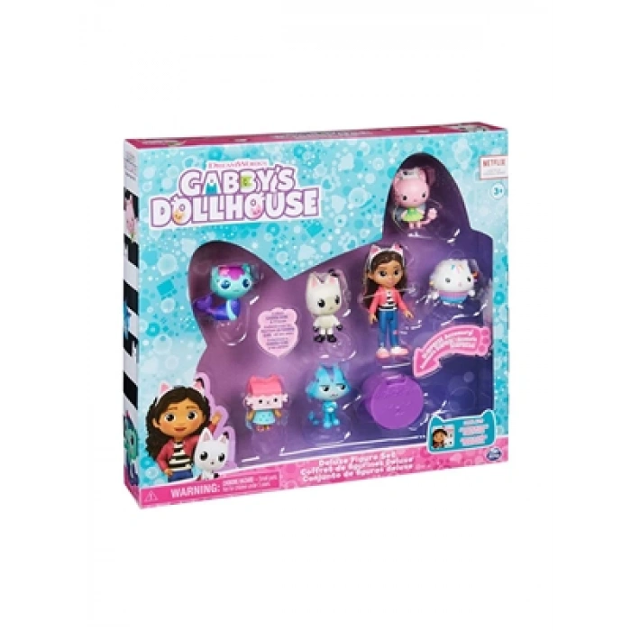 3E Grup - Gabbys Dollhouse Deluxe Figür Seti Spm-6060440