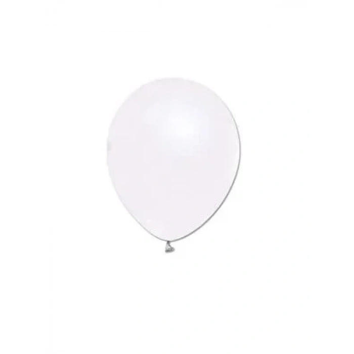 3E Grup - Gemar 11 Metalik Balon Beyaz 100lü