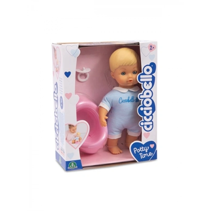 3E Grup - Giochi Cicciobello 24 Cm Yumuş Bebek Tuvalet Zamanı Ccba7000