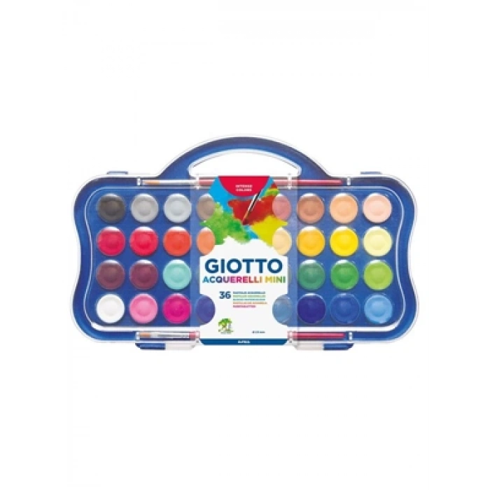 3E Grup - Gıotto Acquerelli Mini Suluboya 36 Renk 352700