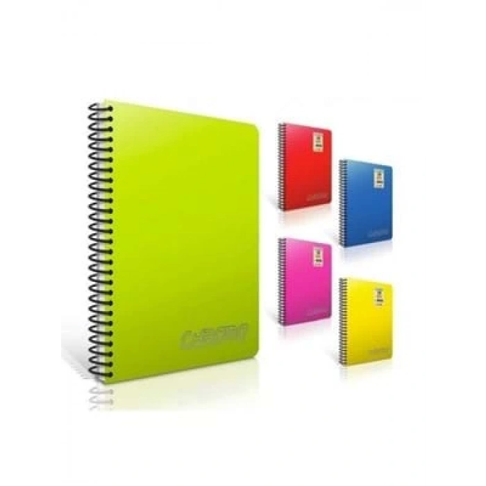 3E Grup - Gıpta Chromo A4 Pp Kapak Spiralli Defter Çizgili 160 Yp 1343