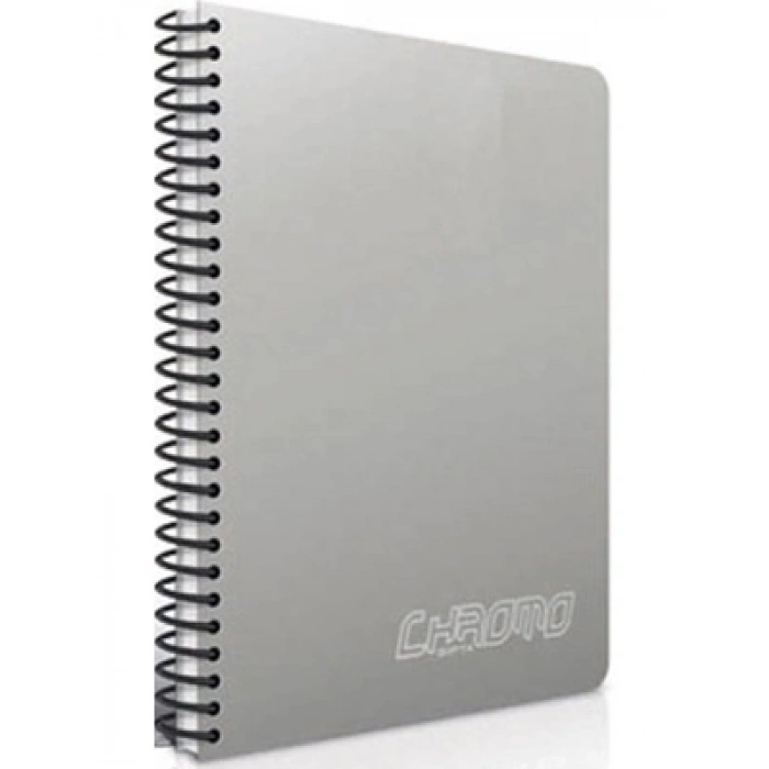 3E Grup - Gıpta Chromo A5 Spiralli Pp Kapak Defter Kareli 60 Yp 2314