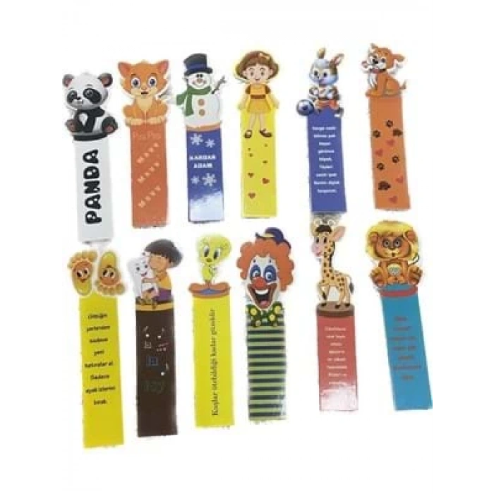 3E Grup - Gıpta Çocuk Görselli Kitap Ayracı 9181