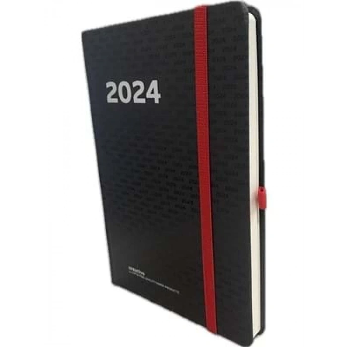 3E Grup - Gıpta Creative Diary 17x24 Günlük Ajanda Lastikli 109-ctk (2024)