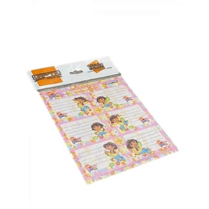 3E Grup - Gıpta Dora Okul Etiketi 6x3yp 5308