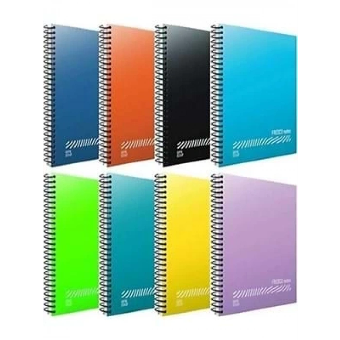 3E Grup - Gıpta Eco A5 Pp Kapak Spiralli Defter Kareli 60 Yp 3-6394000