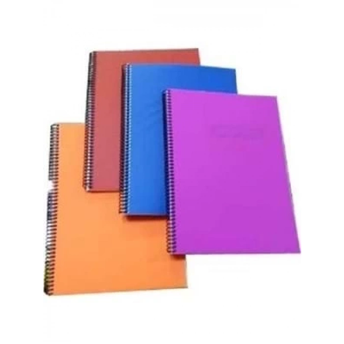 3E Grup - Gıpta Eko A4 Pp Kapak Spiralli Defter Çizgili 80 Yp 3-2029000