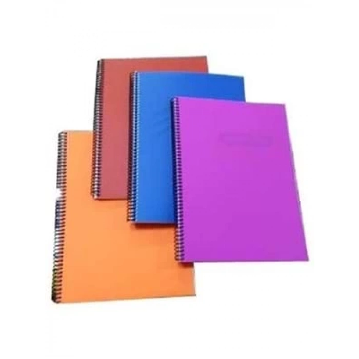 3E Grup - Gıpta Eko A4 Pp Kapak Spiralli Defter Kareli 60 Yp 3-4176000