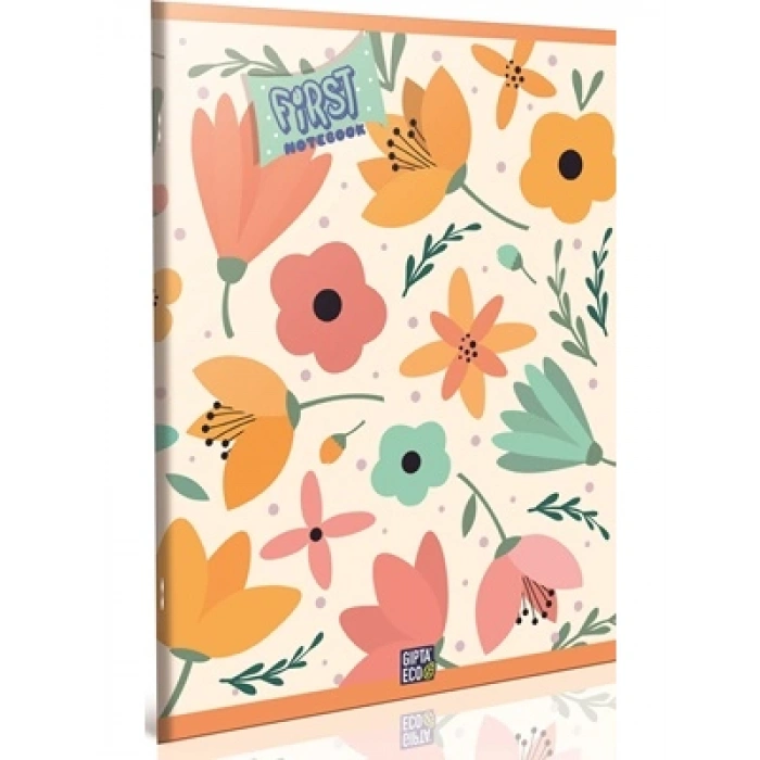 3E Grup - Gıpta First A4 Karton Kapak Defter Kareli 100 Yp 5039