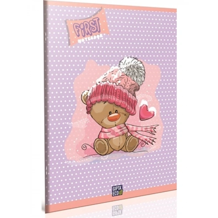 3E Grup - Gıpta First A5 Tel Dikişli Karton Kapak Defter Çizgili 60 Yp 5028