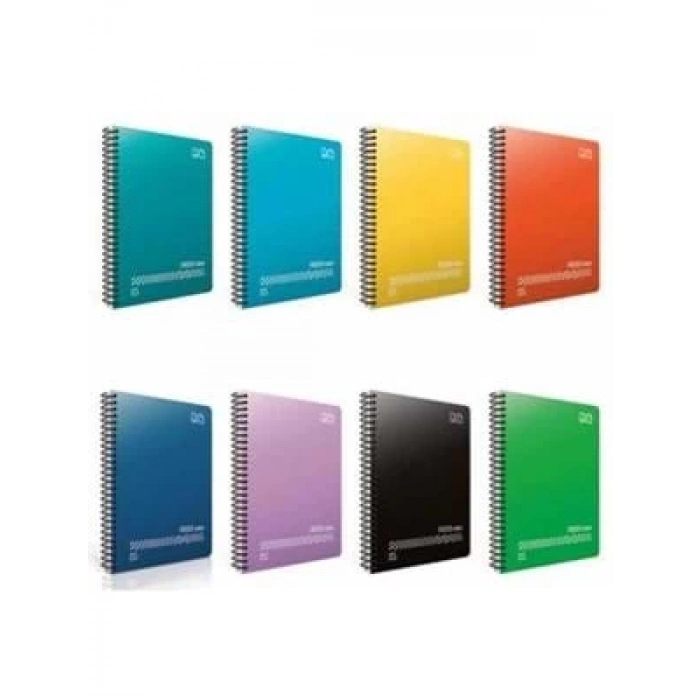 3E Grup - Gıpta Fresco A5 Pp Kapak Spiralli Defter Çizgili 96 Yp 4944