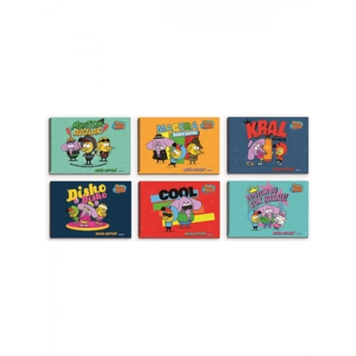 3E Grup - Gıpta Kral Şakir 17x24 Cm Spiralli Resim Defteri 15 Yp 6009