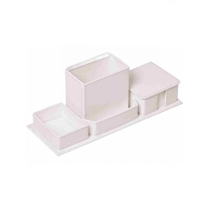 3E Grup - Gıpta Masa Seti Beyaz 7463