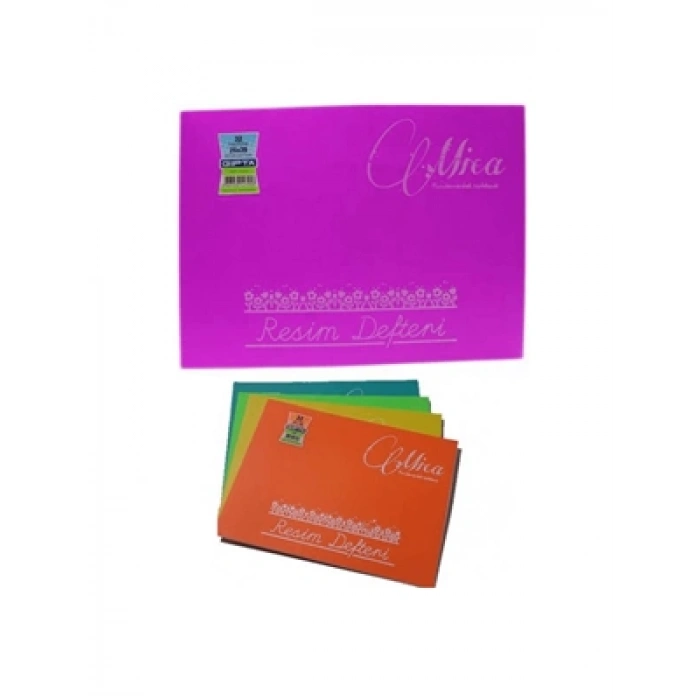 3E Grup - Gıpta Mıca 25x35 32yp Pp Kapak Resim Defteri 2057