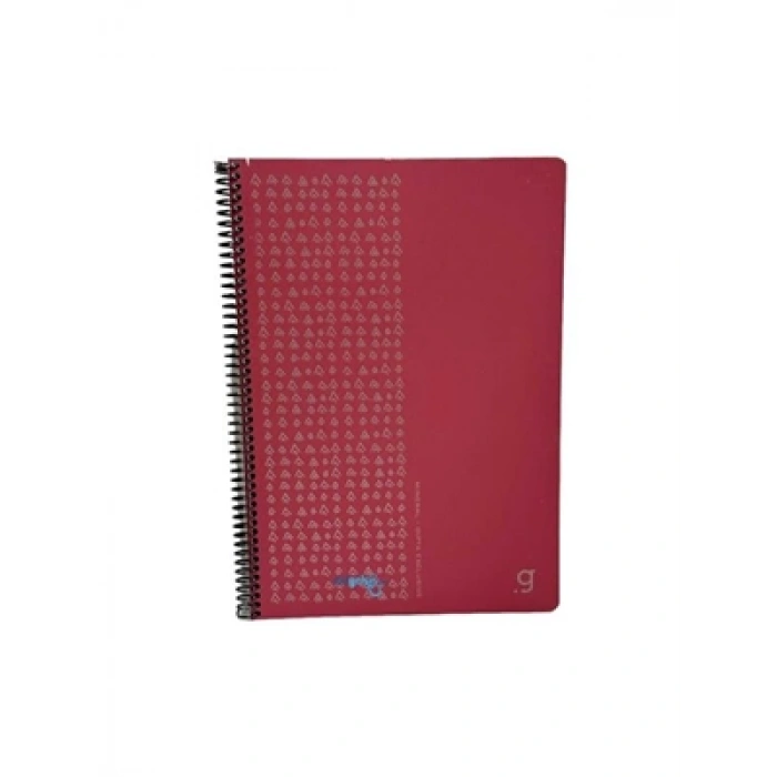 3E Grup - Gıpta Mıneral A4 Pp Kapak Spiralli Defter Çizgili 80 Yp 6954