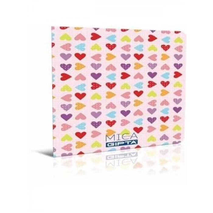 3E Grup - Gıpta Opset Mıca A5 Pp Kapak Dikişli Okul Defteri Kareli 60 Yp 2479