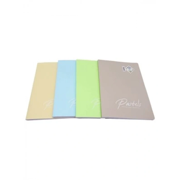 3E Grup - Gıpta Pastels A4 Pp Kapak Defter Dikişli Çizgili 100 Yp 4120