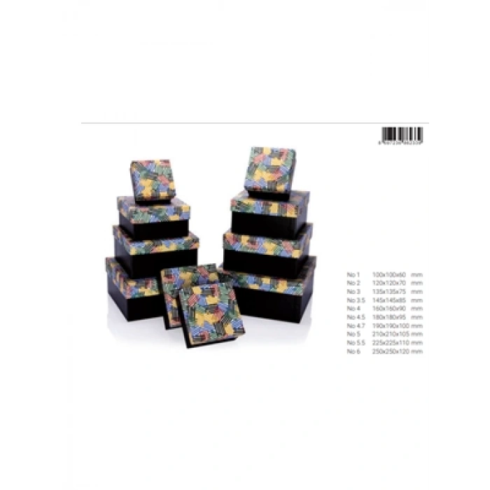 3E Grup - Gıpta Petit Kare Hediye Kutusu No:6 2339