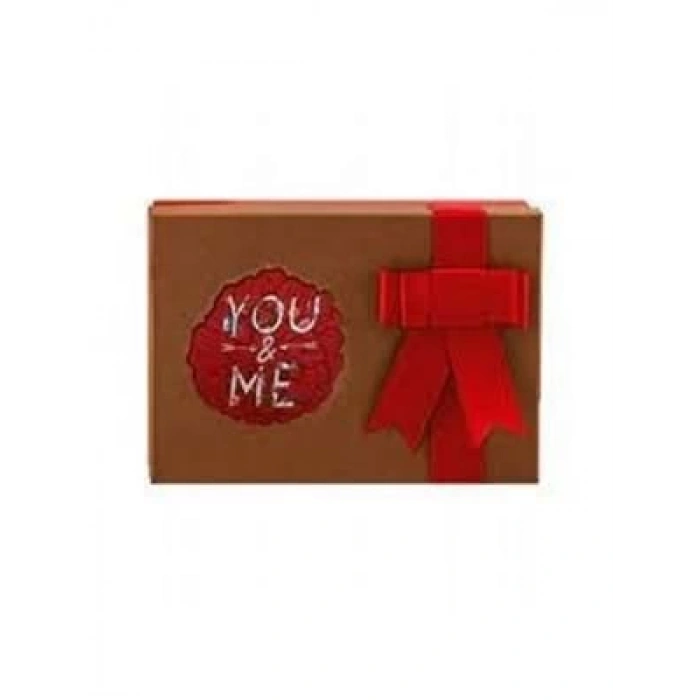 3E Grup - Gıpta Valentines Day Dikdörtgen Hediye Kutusu No:2 Bx0053