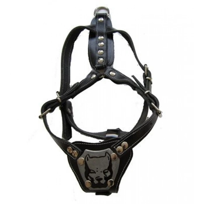 3E Grup - Gladyatör Deri Köpek Göğüs Tasması XL 60*80 cm