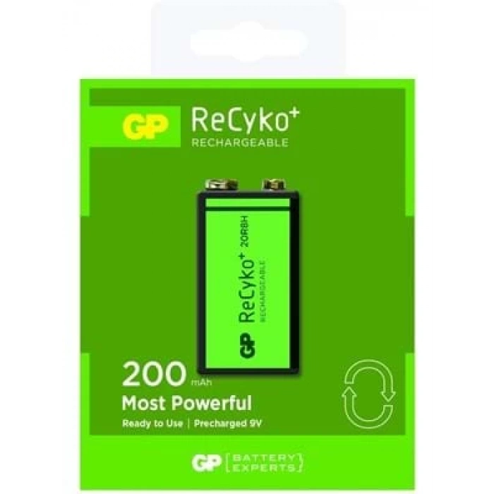 3E Grup - Gp 200mah 9v Pil Ni-mh Şarj Edilebilir