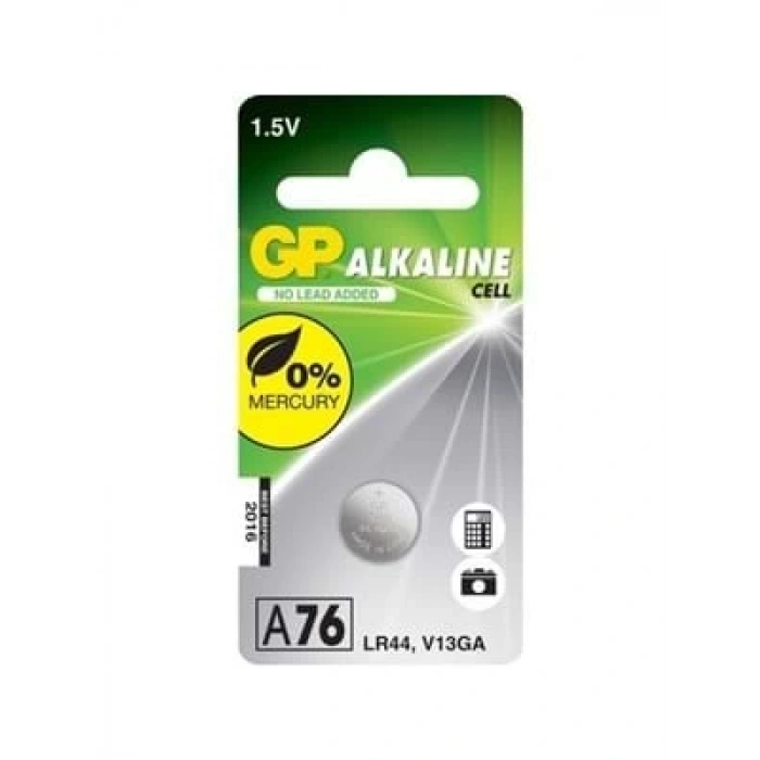 3E Grup - Gp Lr44 A76 1.5 Volt Pil 2016