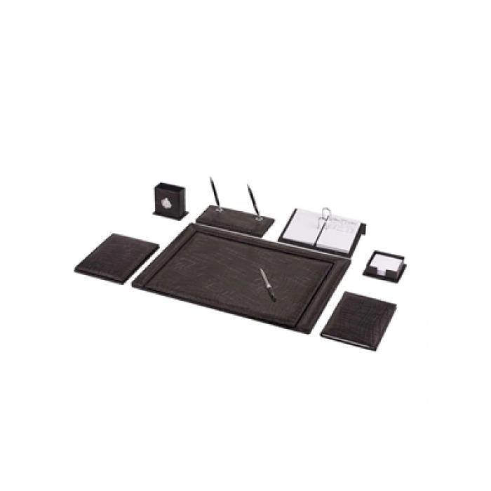 3E Grup - Gülpaş 11 Parça Suni Deri Goya Sümen Takımı Kahverengi 252