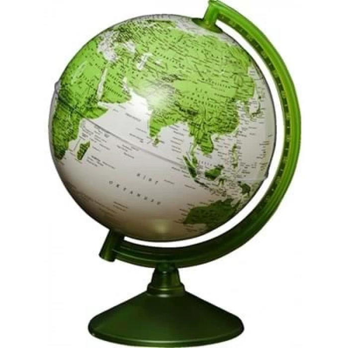 3E Grup - Gürbüz 26 Cm Globe Green Yeşil Renk Küre 46263