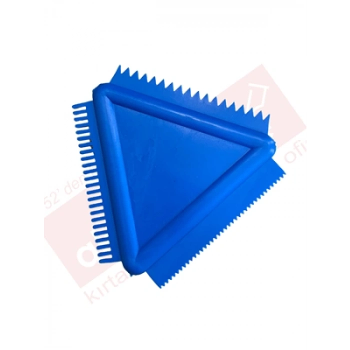 3E Grup - Gvn Art Üçgen Şekillendirme Tarağı E0110-a