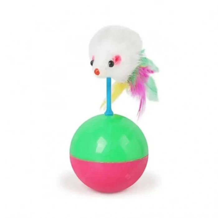 3E Grup - Hangyi Fareli Hacıyatmaz Kedi Oyuncağı 5-11-12 cm