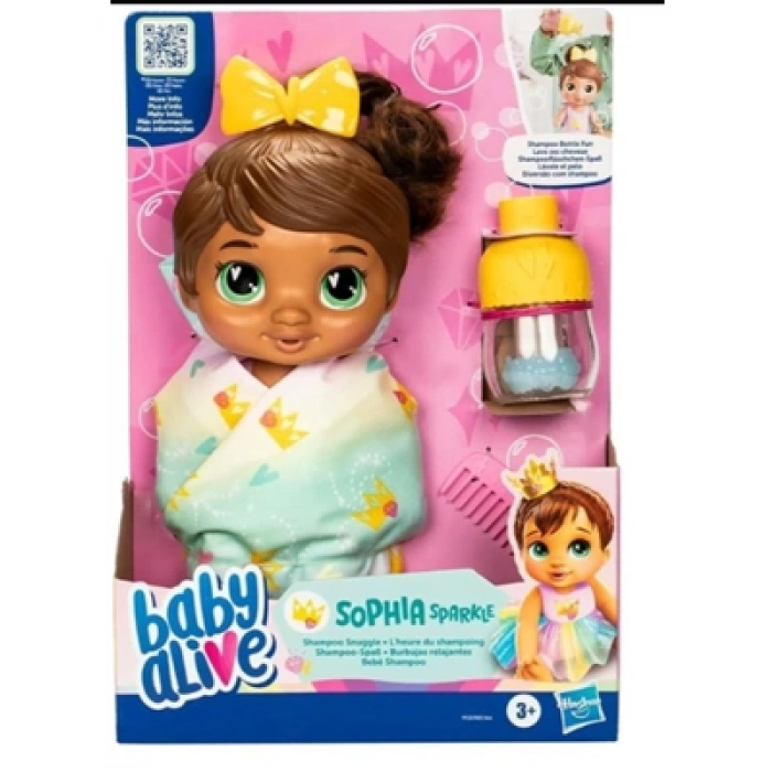 3E Grup - Hasbro Baby Alive Bebeğimle Şampuan Eğlencesi F9120