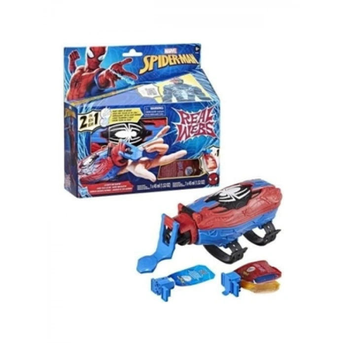 3E Grup - Hasbro Spiderman Ağ ve Su Fırlatıcı F8734
