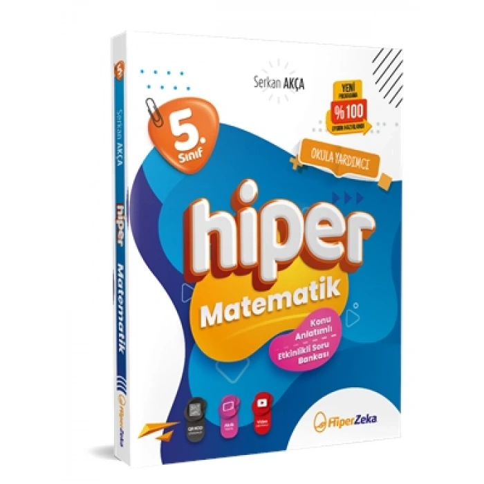 3E Grup - Hiperzeka Yay.- 5.sınıf Hiper Matematik Konu Anlatımlı Etkinlikli Soru Bankası 2324