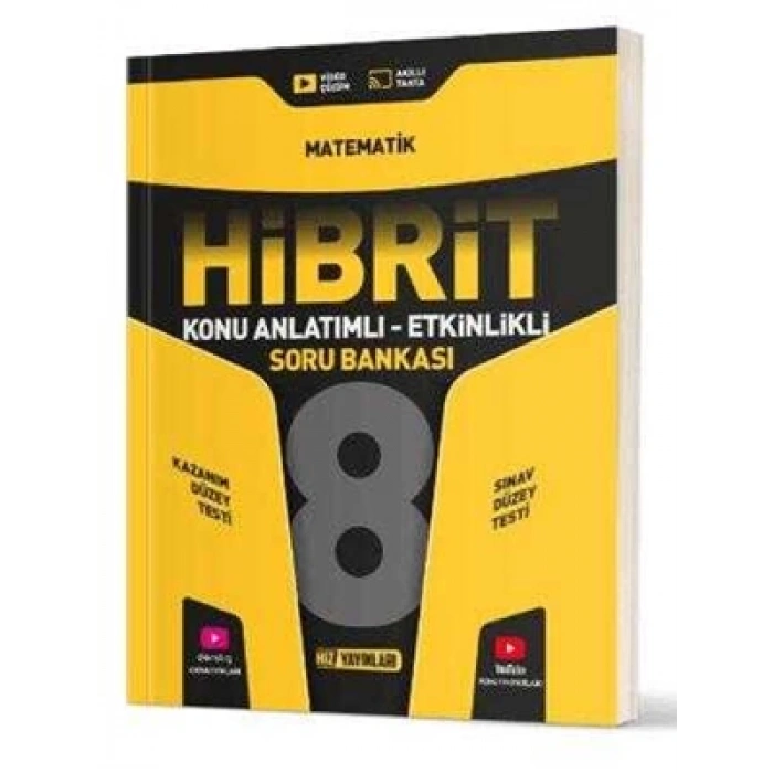3E Grup - Hız Yay.-8.sınıf Matematik Hibrit Soru Bankası 2425