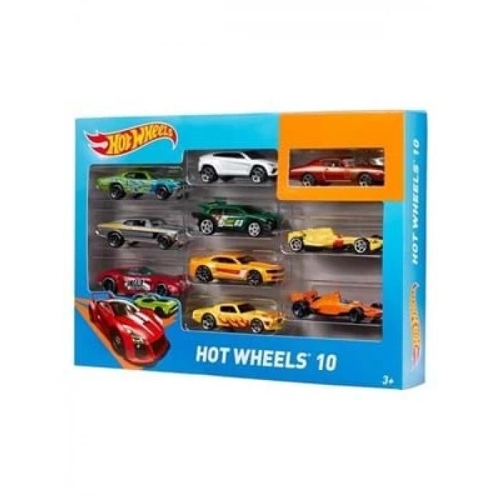 3E Grup - Hot Wheels Araba Seti 10lu 54886