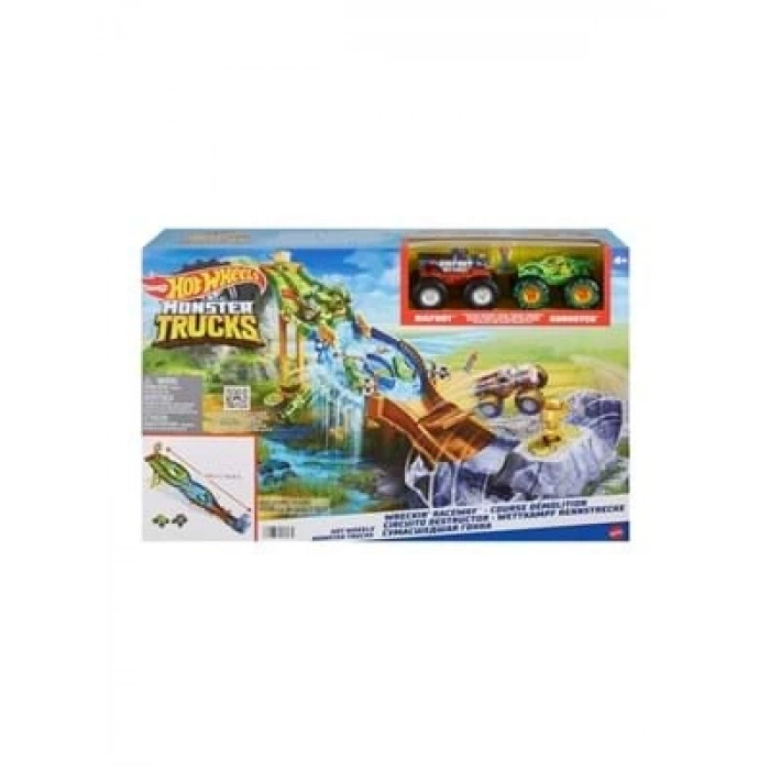 3E Grup - Hot Wheels Monster Trucks Heyecanlı Yarışlar Oyun Seti Hgv12