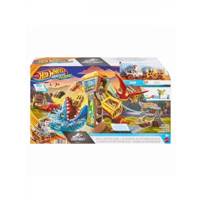 3E Grup - Hot Wheels Racerverse Jurassic Pist Seti Htp12