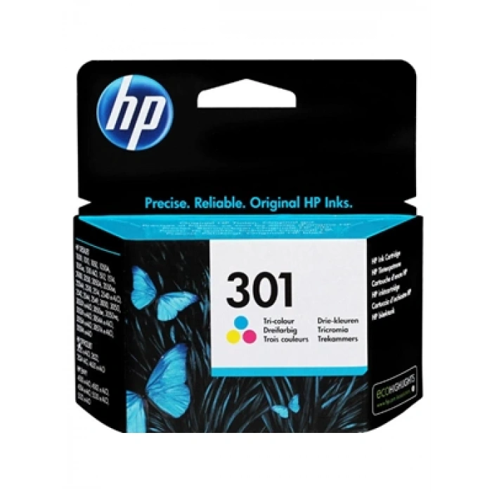 3E Grup - Hp 301 İnk Jet Orijinal Kartuş Renkli Ch562ee
