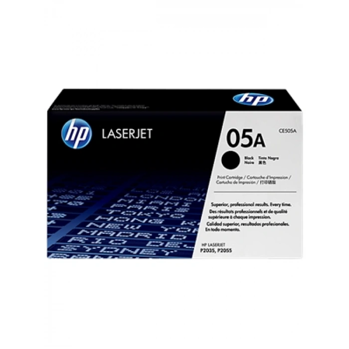 3E Grup - Hp Ce505a Orijinal Laser Toner Siyah P2035/p2055