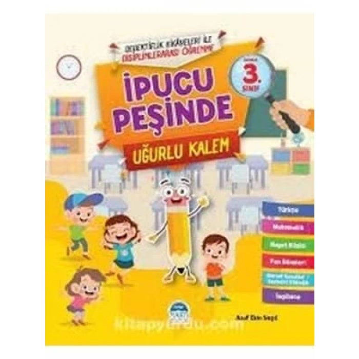3E Grup - İpucu Peşinde - Uğurlu Kalem - Martı Çocuk Yayınları