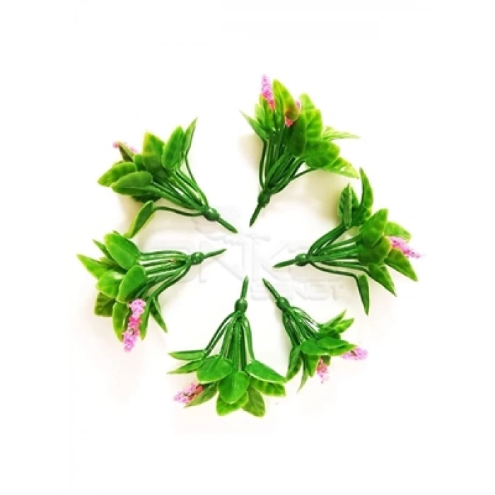 3E Grup - Jordania 4.5 Cm Çiçek 6lı Fuşya Je03p-fl3245f